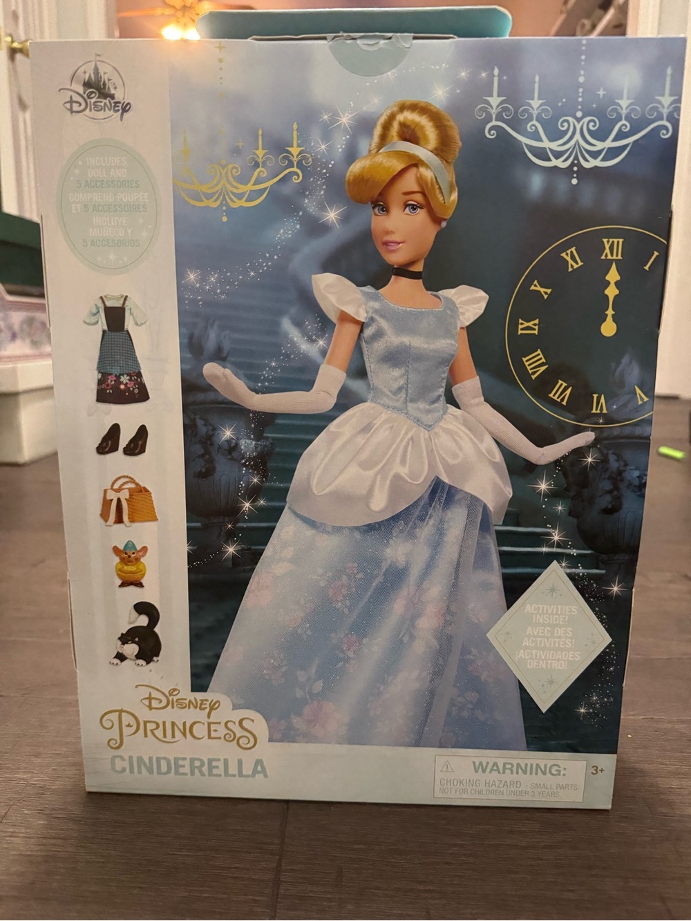 Disney Story Cinderella Doll 11.5” NIB New in Box 2023 Disney Store 460025164550